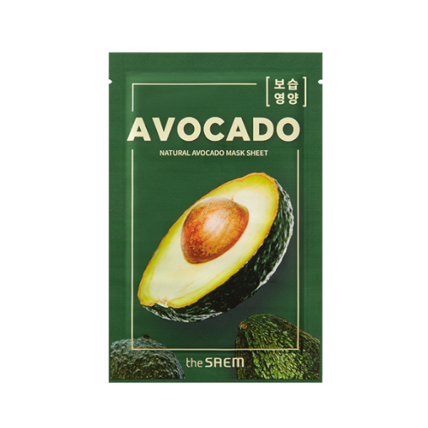 The Saem - Natural Mask Sheet - Avocado - 1stück von The Saem