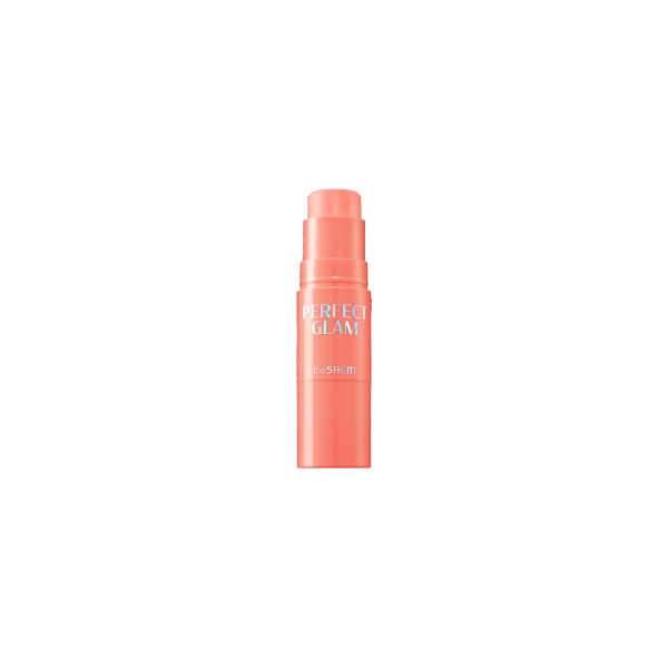 The Saem - Perfect Glam Stick Blusher - 6g - CR01 Apricot Milk von The Saem