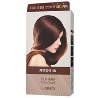 The Saem - Silk Hair Color Cream Gray Hair Cover - 4 Colors #4N Natural Brown von The Saem