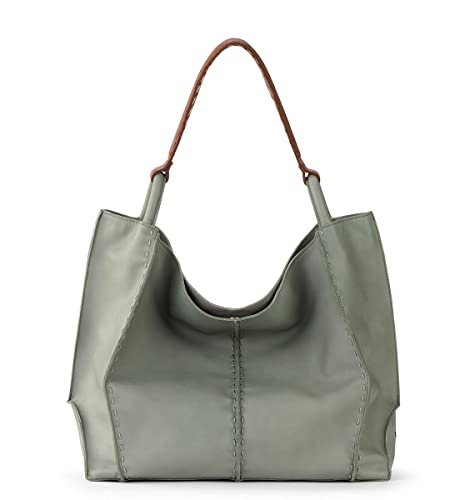 The Sak Damen Large Los Feliz Leder Tote, Wiese von The Sak
