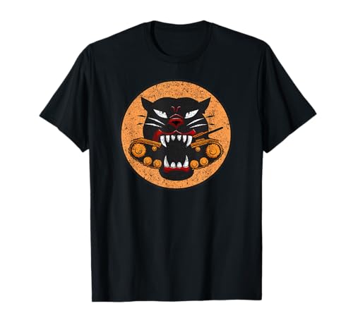 WK2 Jagdpanzerdivision Panther WWII Patch Distressed T-Shirt von The Salty Veteran