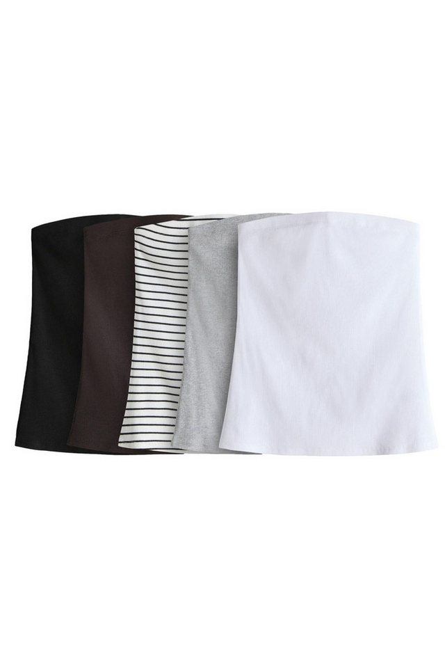 The Set Bandeautop 5er-Pack The Set Gerippte Bandeau-Tops (5-tlg) von The Set