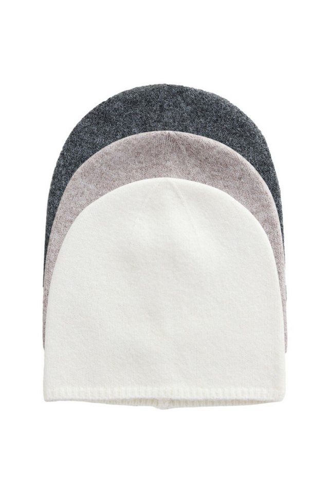 The Set Beanie The Set Feinstrick-Beanies, 3er-Pack (3-St) von The Set