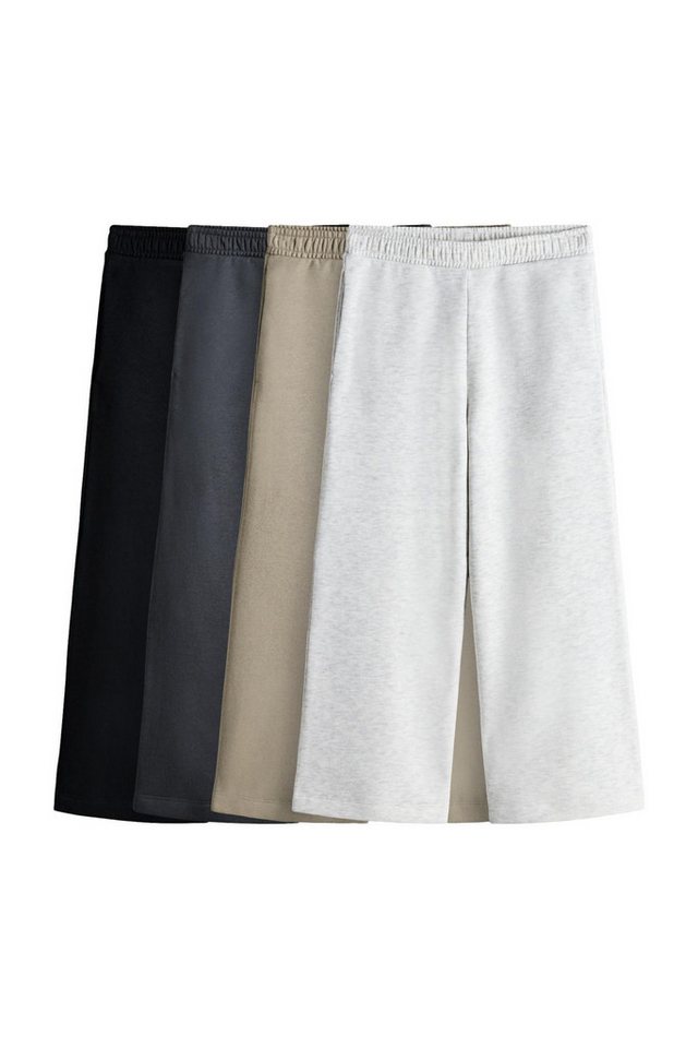 The Set Jogginghose The Set Jersey-Sporthosen mit weitem Bein 4er-Pack (4-tlg) von The Set