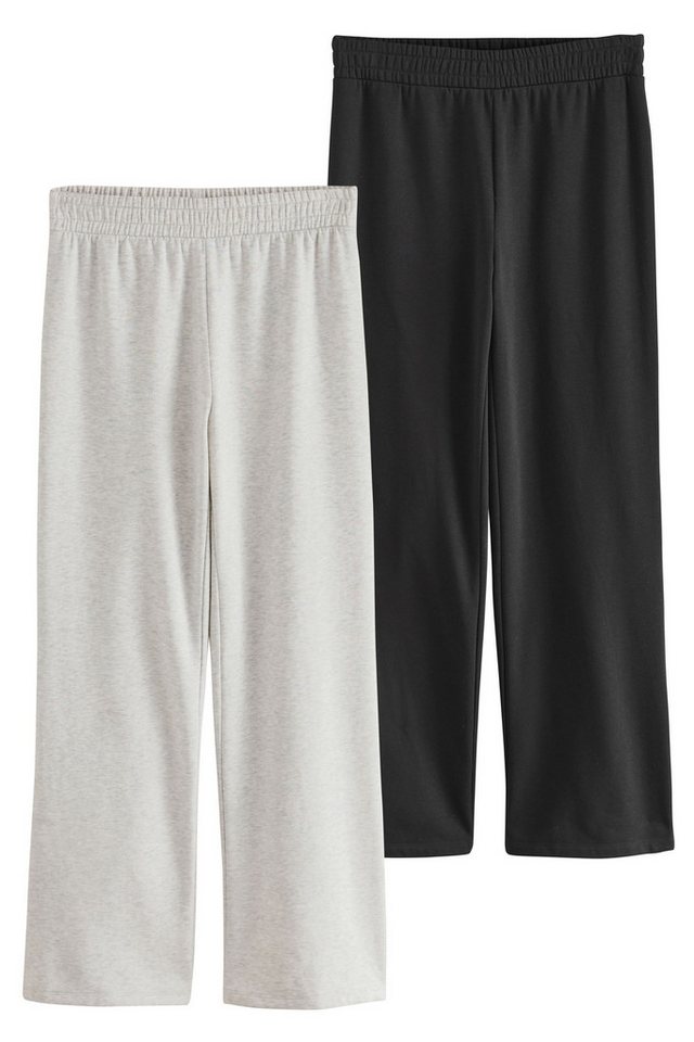 The Set Jogginghose The Set Jogginghose mit weitem Bein, 2er-Pack (2-tlg) von The Set