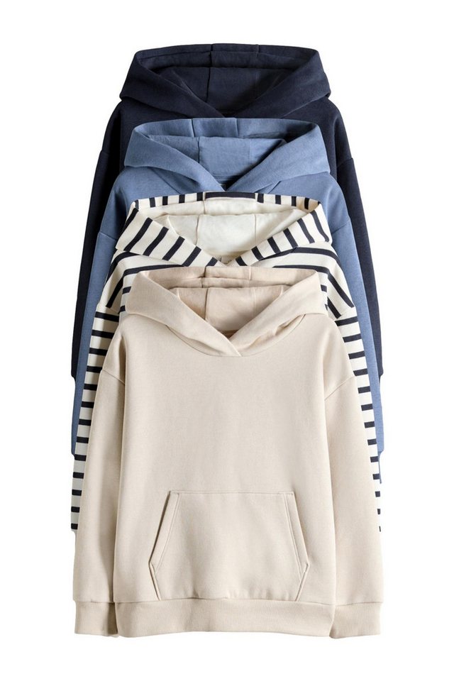 The Set Kapuzenpullover The Set Relaxed Fit Hoodies, 4er-Pack (4-tlg) von The Set