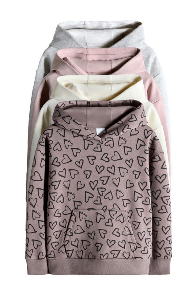 The Set Kapuzenpullover The Set Relaxed Fit Hoodies, 4er-Pack (4-tlg) von The Set