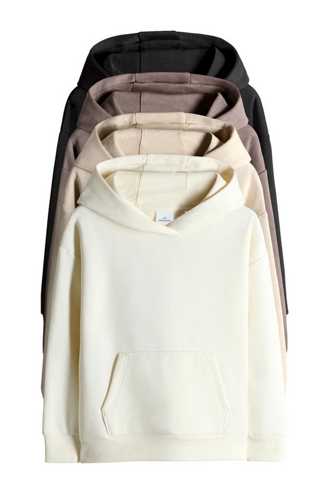 The Set Kapuzenpullover The Set Relaxed Fit Hoodies, 4er-Pack (4-tlg) von The Set