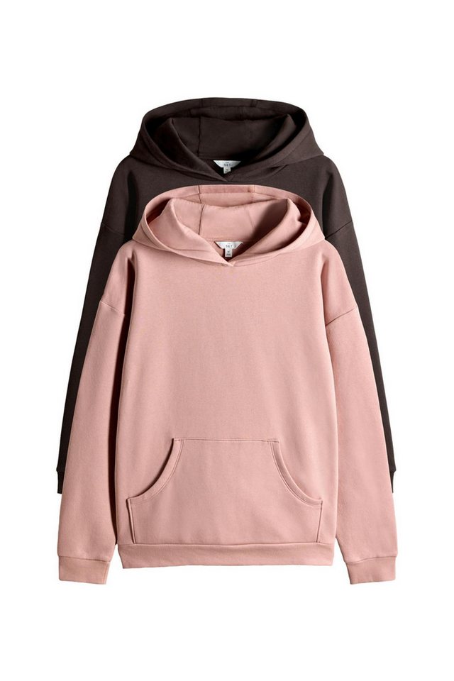 The Set Kapuzenpullover The Set Relaxed Fit Hoodie, 2er-Pack (2-tlg) von The Set