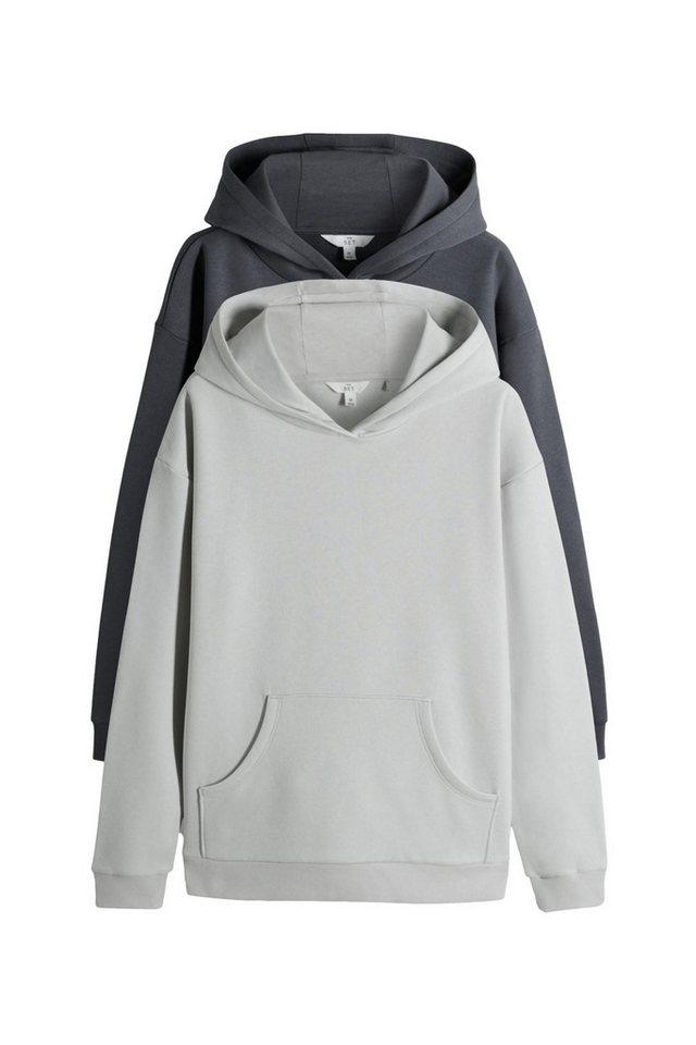 The Set Kapuzensweatshirt The Set legere Kapuzenpullover 2er-Pack (2-tlg) von The Set