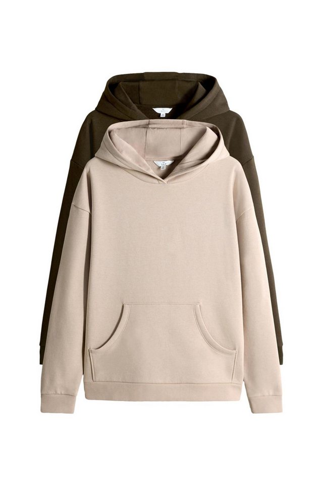 The Set Kapuzensweatshirt The Set legere Kapuzenpullover 2er-Pack (2-tlg) von The Set