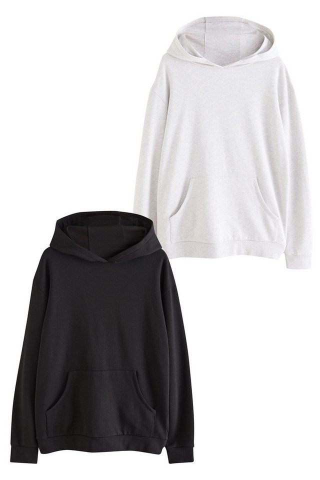 The Set Kapuzensweatshirt The Set legere Kapuzenpullover 2er-Pack (2-tlg) von The Set