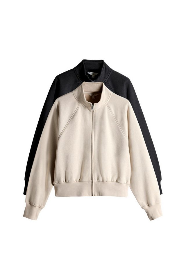 The Set Kurzjacke The Set verkürzte Jacken mit RV, 2er-Pack (2-St) von The Set