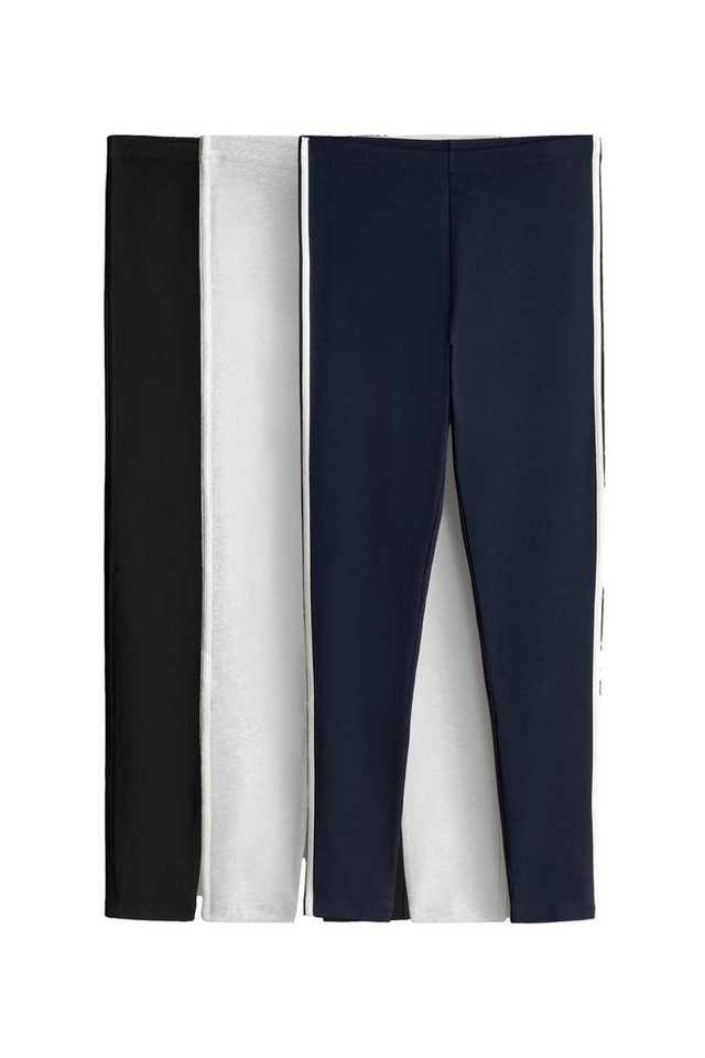 The Set Leggings The Set Leggings mit Seitenstreifen, 3er-Pack (3-tlg) von The Set
