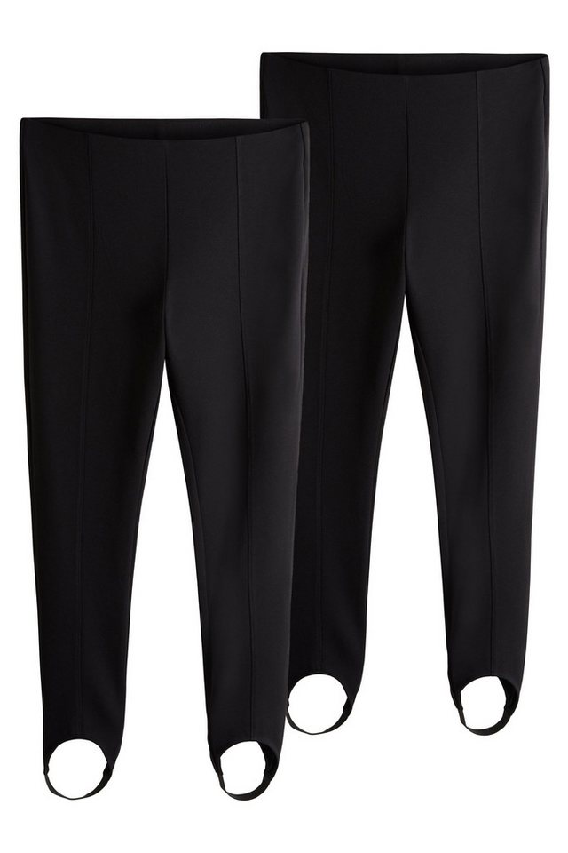 The Set Leggings The Set Ponte-Leggings mit Steg, 2er-Pack (2-tlg) von The Set