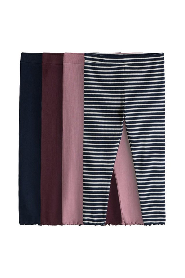 The Set Leggings The Set gerippte Leggins, 4er-Pack (4-tlg) von The Set