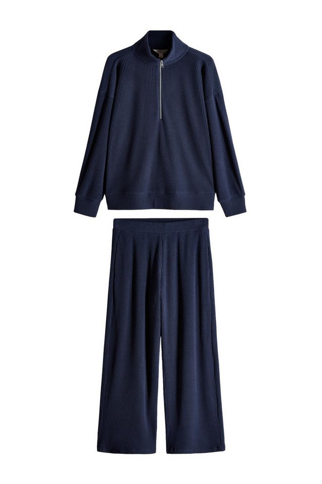 The Set Loungeanzug The Set weiches Sweatshirt + Jogginghose (2 tlg) von The Set
