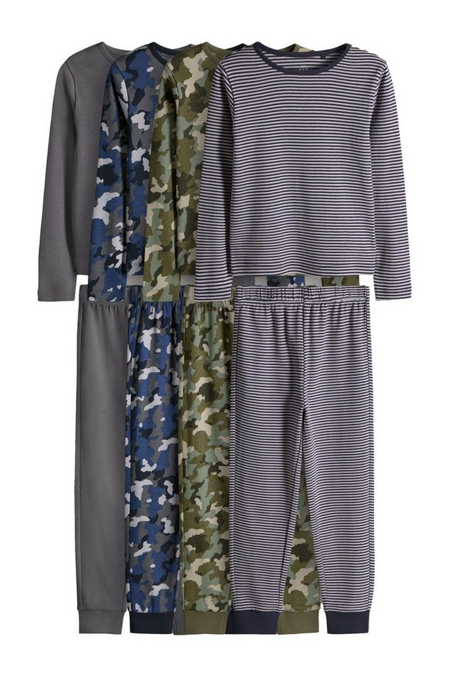 The Set Pyjama 4er-Pack The Set Snuggle Schlafanzüge (8 tlg) von The Set