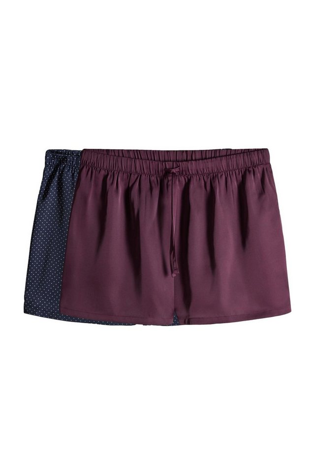 The Set Pyjama The Set Schlafanzug-Shorts aus Satin, 2er-Pack (2 tlg) von The Set