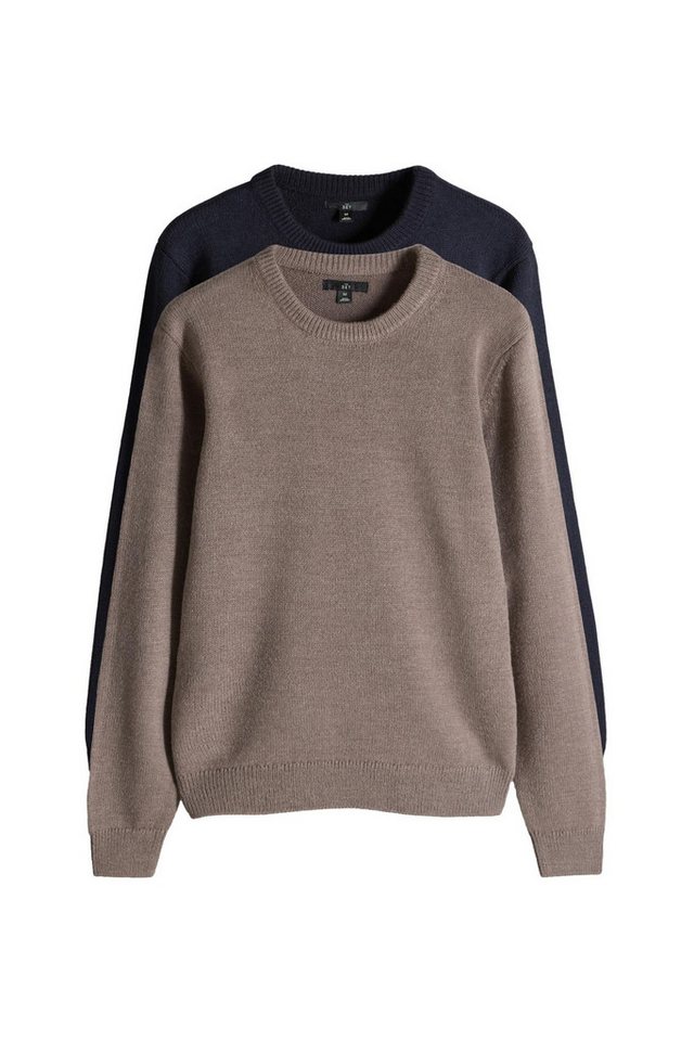 The Set Rundhalspullover The Set Rundhalspullover mit Wolle, 2er-Pack (2-tlg) von The Set