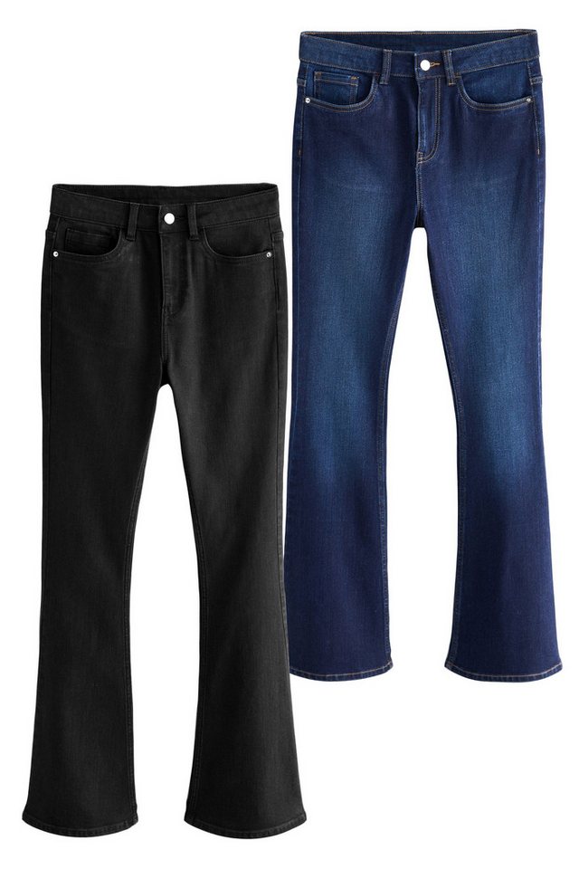 The Set Schlagjeans 2er-Pack Denim-Schlagjeans von The Set (2-tlg) von The Set