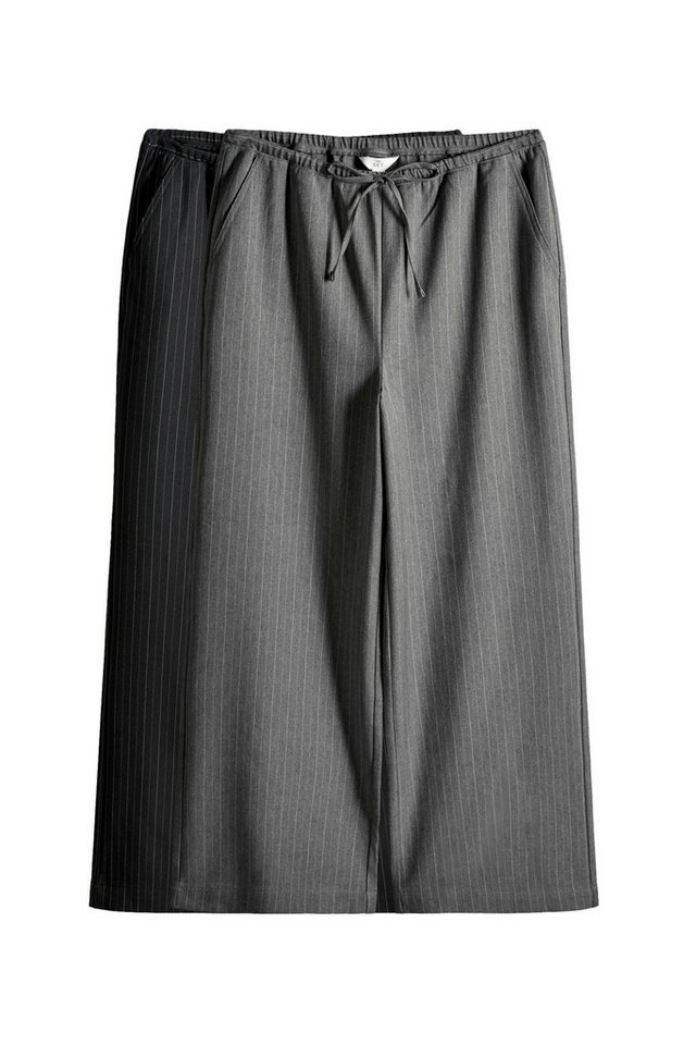 The Set Schlupfhose The Set Schlupfhosen mit Nadelstreifen, 2er-Pack (2-tlg) von The Set