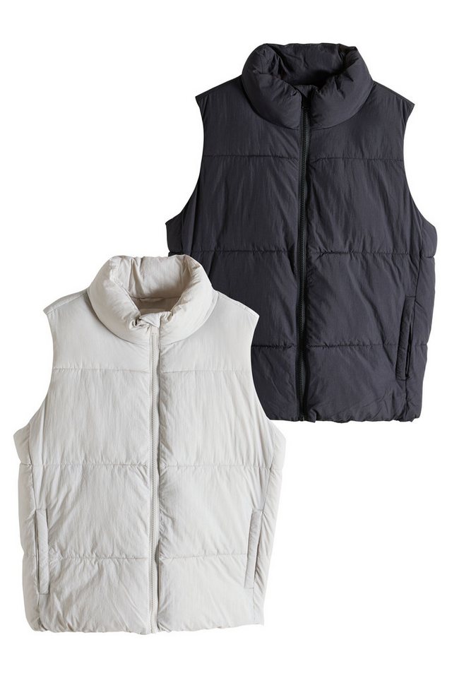 The Set Steppweste The Set wattierte Westen, 2er-Pack (2-tlg) von The Set