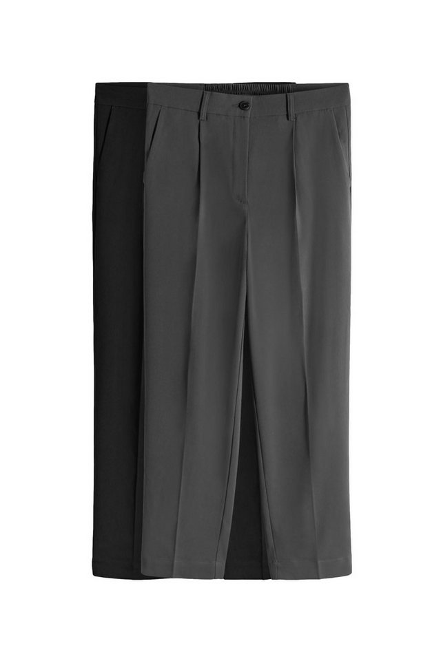 The Set Stoffhose The Set formelle Tapered Fit Hosen, 2er-Pack (2-tlg) von The Set