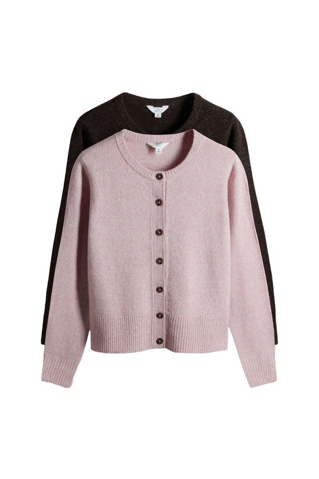 The Set Strickjacke The Set Strickjacken mit Wollanteil, 2er-Pack (2-tlg) von The Set