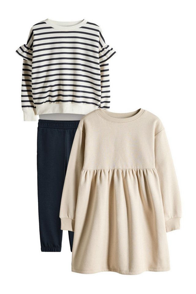 The Set Sweatanzug The Set Sweatkleid mit Jogginghose, 3er-Pack (3-tlg) von The Set