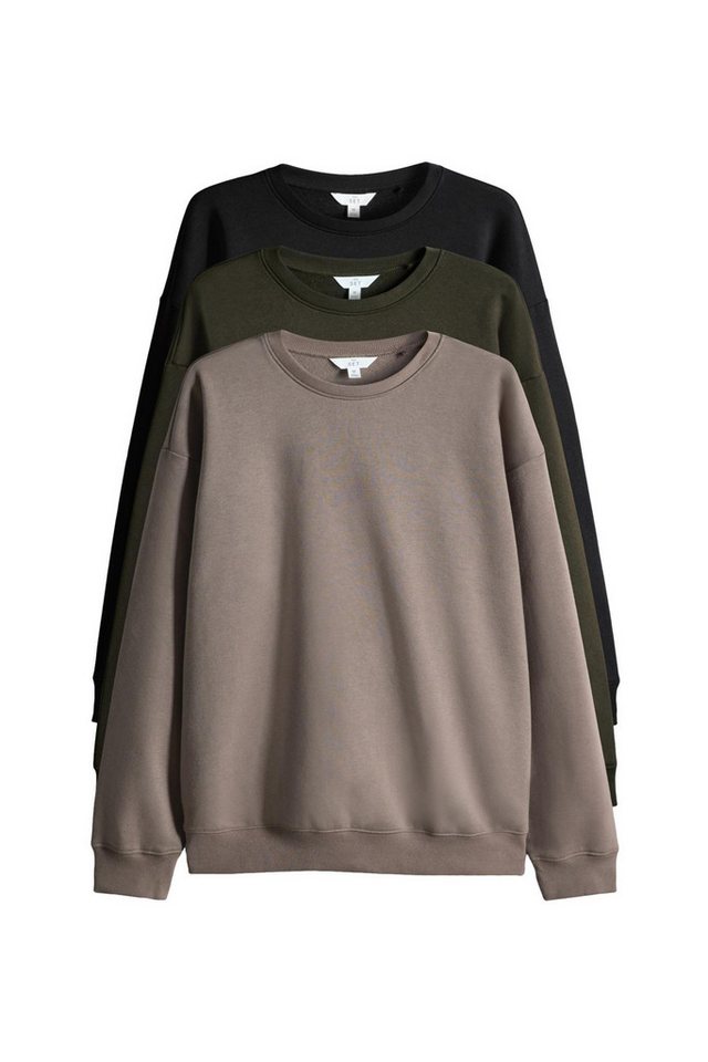 The Set Sweater The Set Relaxed Fit Sweatshirts, 3 Stk. (3-tlg) von The Set