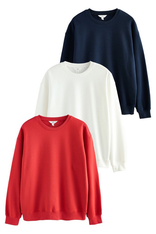 The Set Sweater The Set Relaxed Fit Sweatshirts, 3 Stk. (3-tlg) von The Set