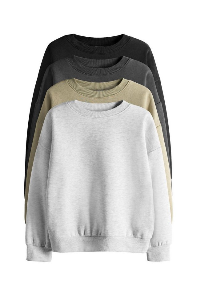 The Set Sweater The Set Relaxed Fit Sweatshirts, 4er-Pack (4-tlg) von The Set