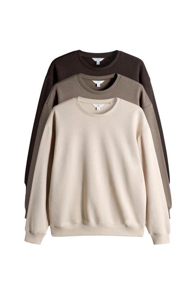 The Set Sweater The Set Relaxed Fit Sweatshirts, 3 Stk. (3-tlg) von The Set