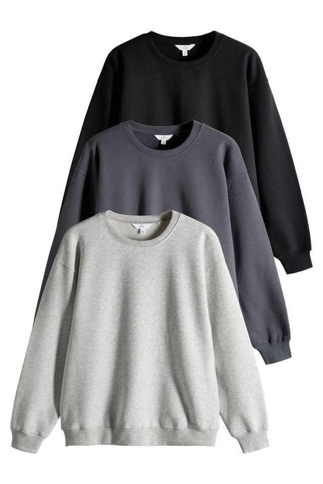 The Set Sweater The Set Relaxed Fit Sweatshirts mit (3-tlg) von The Set
