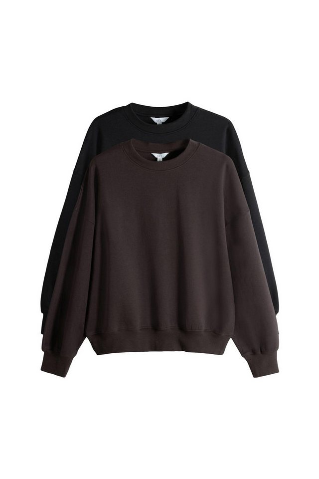 The Set Sweater The Set Schweres Premium-Sweatshirt, 2er-Pack (2-tlg) von The Set