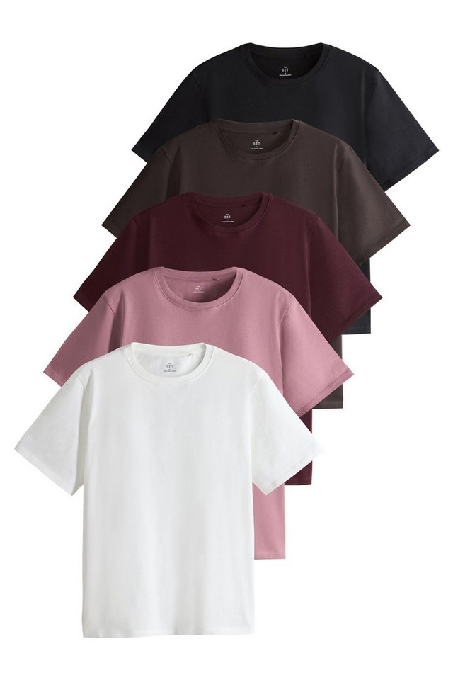 The Set T-Shirt The Set Relaxed Fit T-Shirts, 5er-Pack (5-tlg) von The Set