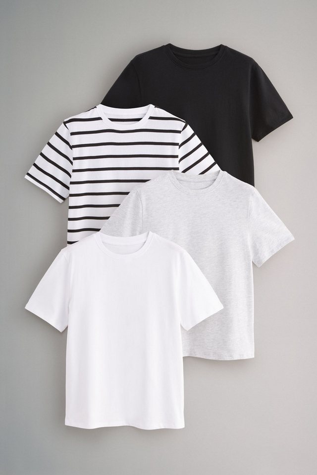 The Set T-Shirt The Set Relaxed Fit T-Shirts aus Baumwolle, 4 Stk. (4-tlg) von The Set