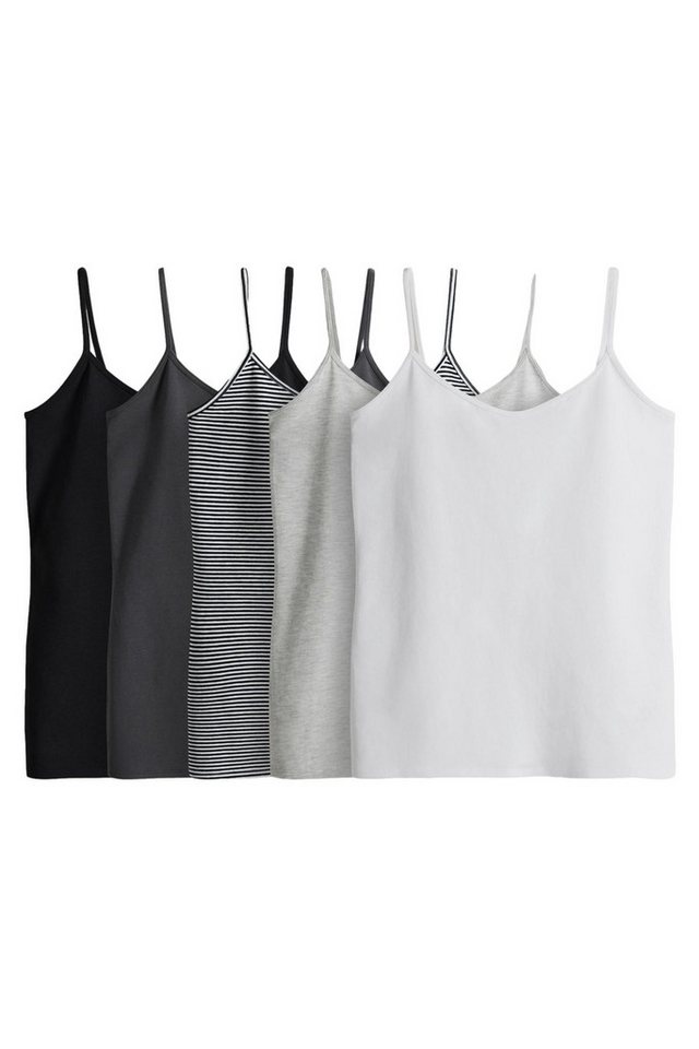The Set Trägertop The Set Trägertop mit schmalen Trägern, 5er-Pack (5-tlg) von The Set