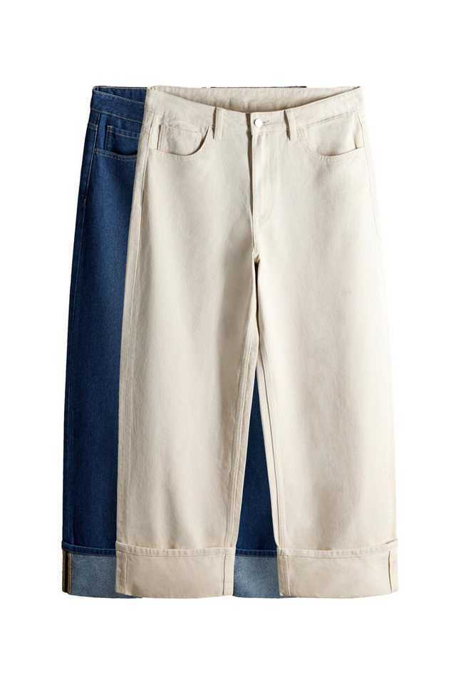 The Set Weite Jeans The Set Jeans mit weitem Bein, 2er-Pack (2-tlg) von The Set