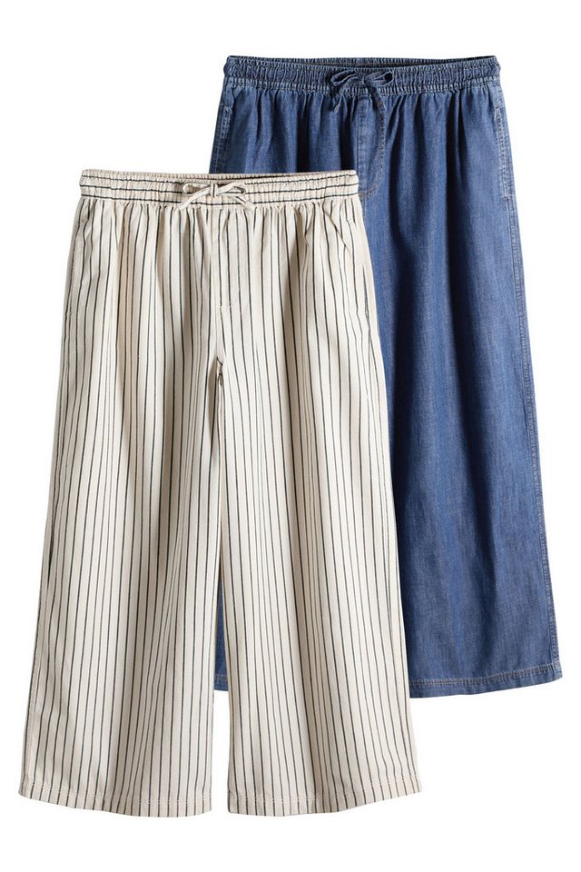 The Set Weite Jeans The Set Schlupfjeans mit weitem Bein, 2er-Pack (2-tlg) von The Set
