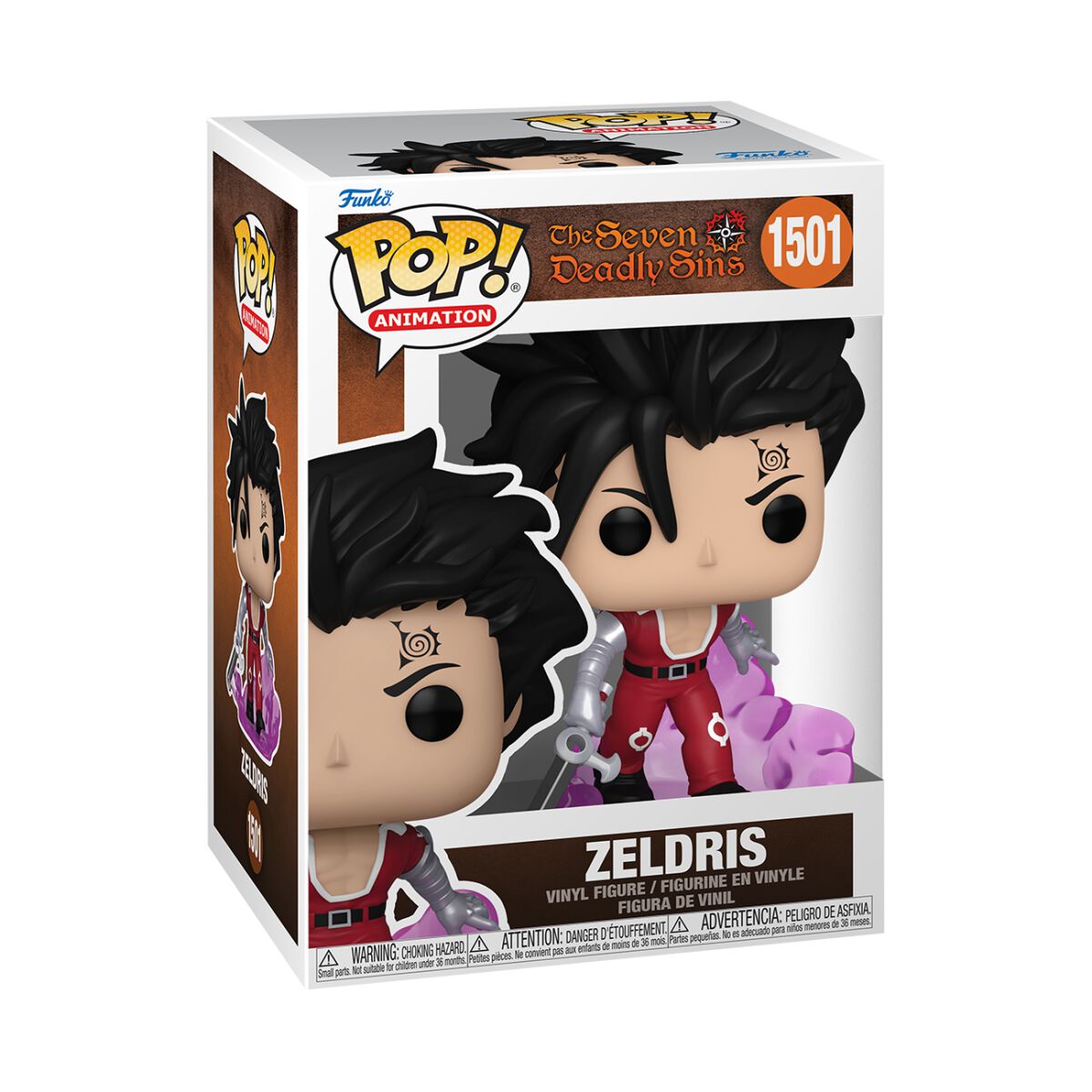 The Seven Deadly Sins - Zeldris Vinyl Figur 1501 - Funko Pop! Figur - Funko Shop Deutschland - Lizenzierter Fanartikel von The Seven Deadly Sins