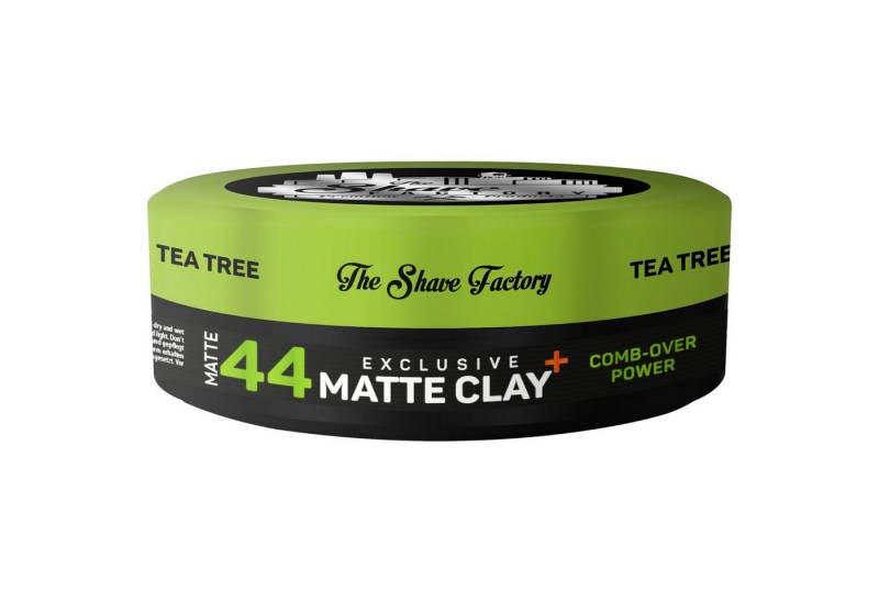The Shave Factory Haarpomade The Shave Factory Exklusive 44 Matte Clay Extra Starker Halt 150ml von The Shave Factory