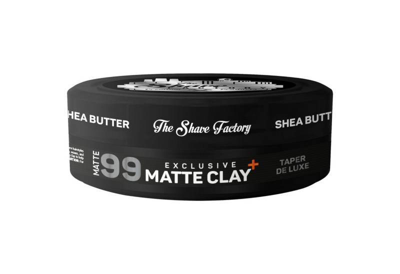 The Shave Factory Haarpomade The Shave Factory Exklusive Matte Clay 99 Extra Stark 150 ml von The Shave Factory