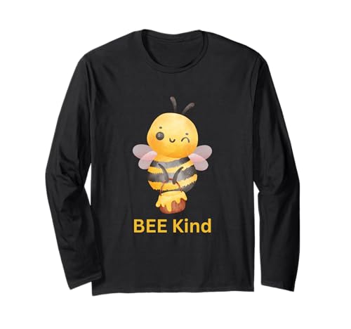 BEE Kind - Positive Nachricht Geschenk für Kinder & Erwachsene Langarmshirt BEE Kind - Positive Nachricht Geschenk für Kinder & Erwachsene Langarmshirt von The Shepherd's Sheep