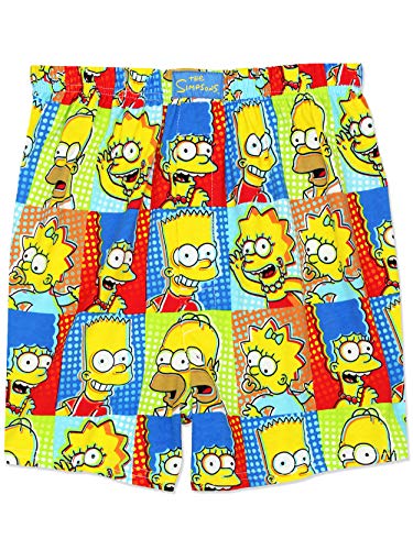 The Simpsons Family Herren Briefly Stated Boxershorts Unterwäsche - - Medium von The Simpsons