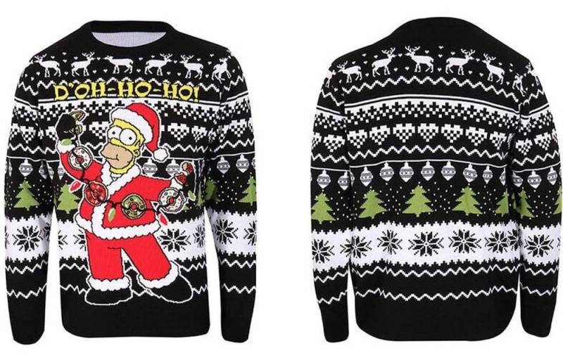 The Simpsons Rundhalspullover Homer Jumper von The Simpsons