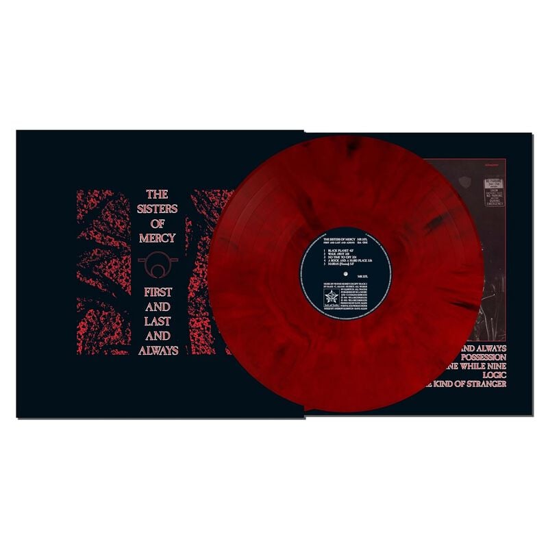 The Sisters Of Mercy First and last and always LP multicolor The Sisters Of Mercy First and last and always LP multicolor von The Sisters Of Mercy