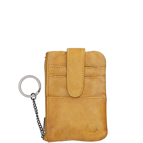 The Skandinavian Brand Credit Card Holder Washed Nappa gelb von The Skandinavian Brand