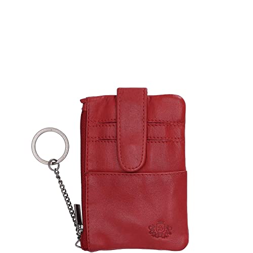 The Skandinavian Brand Credit Card Holder Washed Nappa rot von The Skandinavian Brand